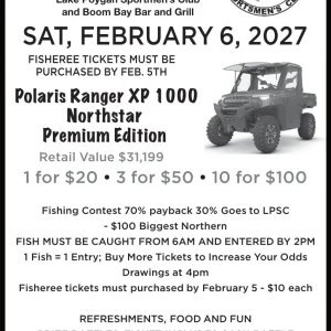 12th Annual Fisheree Raffle